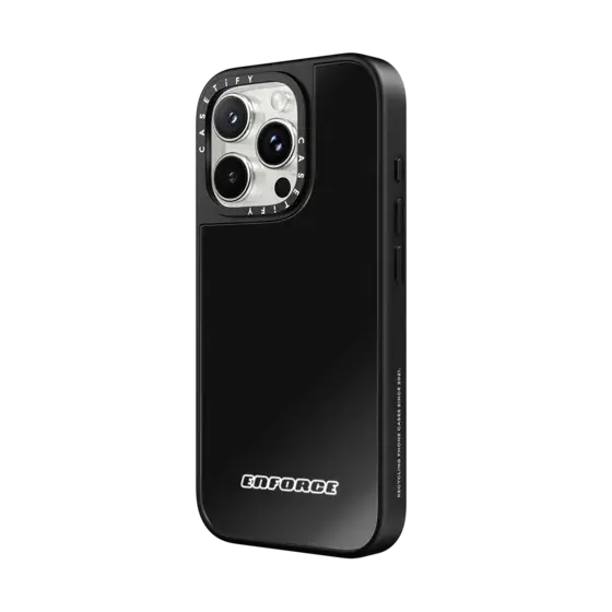 ENFORCE Casetify iPhone Black Mirror Cases Enforce Records