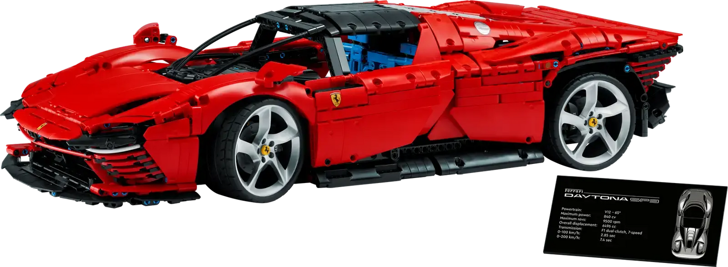 LEGO Ferrari Daytona SP3 Enforce Records