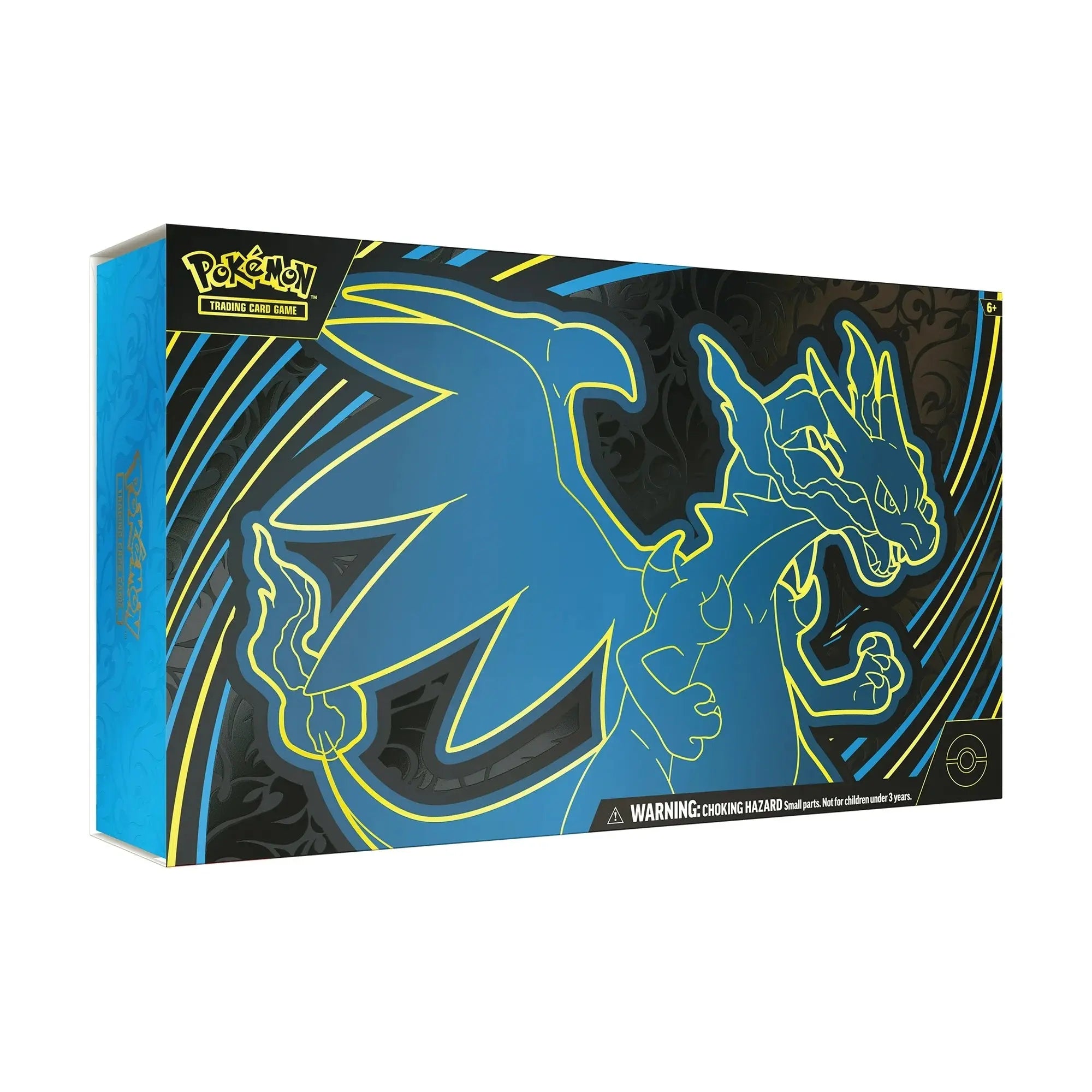 pokemon cards ultra premium collection TCG: Pokemon 151 Premium Collection The immense power of Mega Evolution has brought forth the flickering blue flames of Mega Charizard X ex Pokmon TCG: Terapagos ex Ultra-Premium