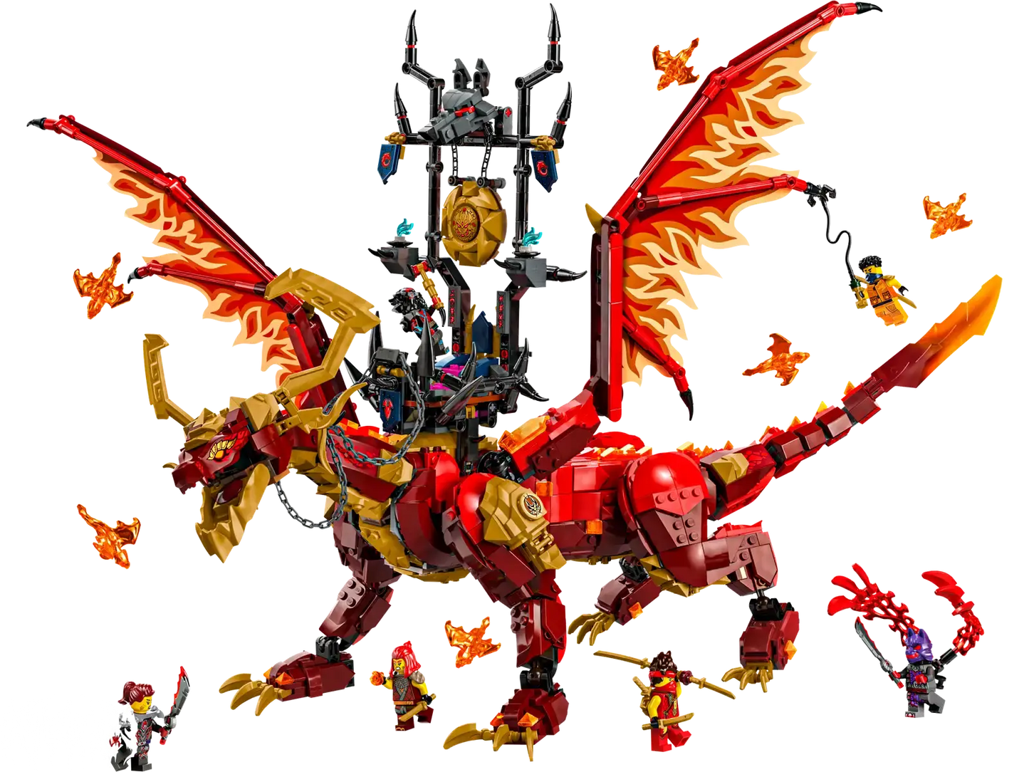 LEGO Source Dragon of Motion Set 71822 Enforce Records