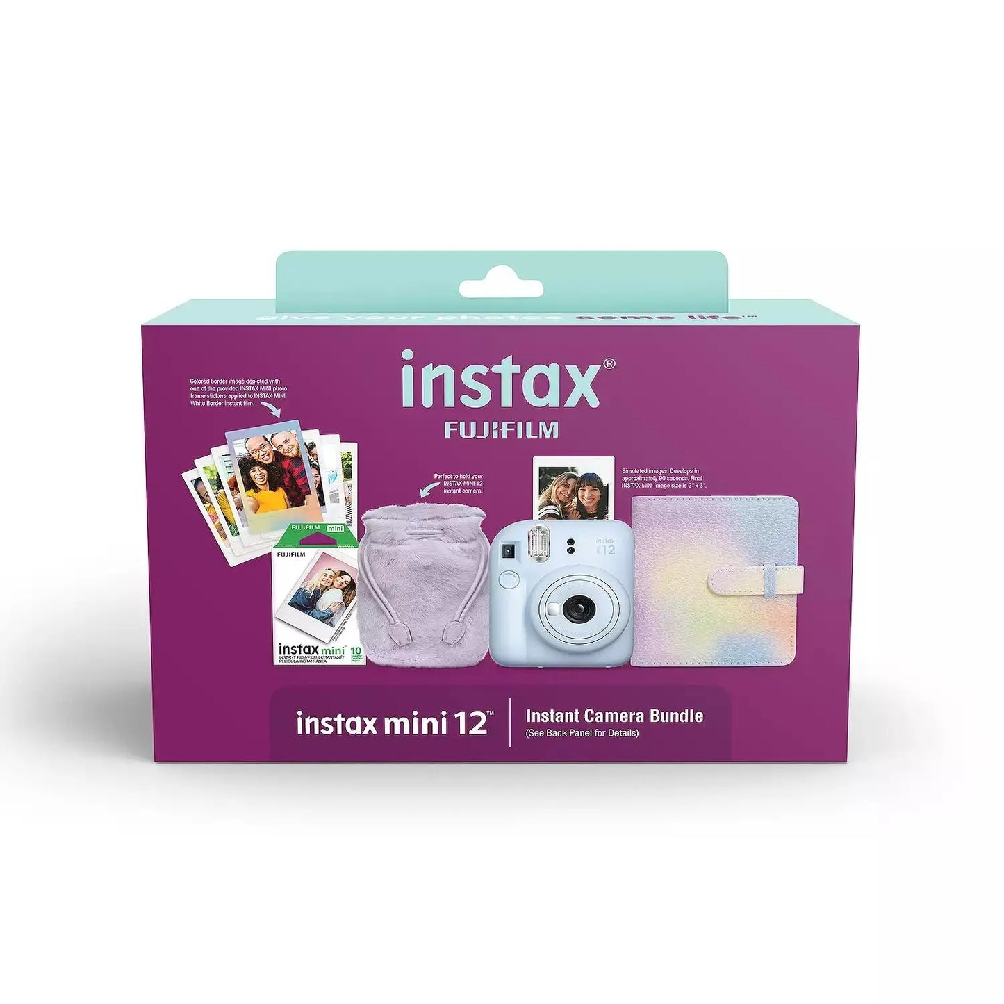 Fujifilm Instax Mini 12 Instant Print Camera Bundle Enforce Records