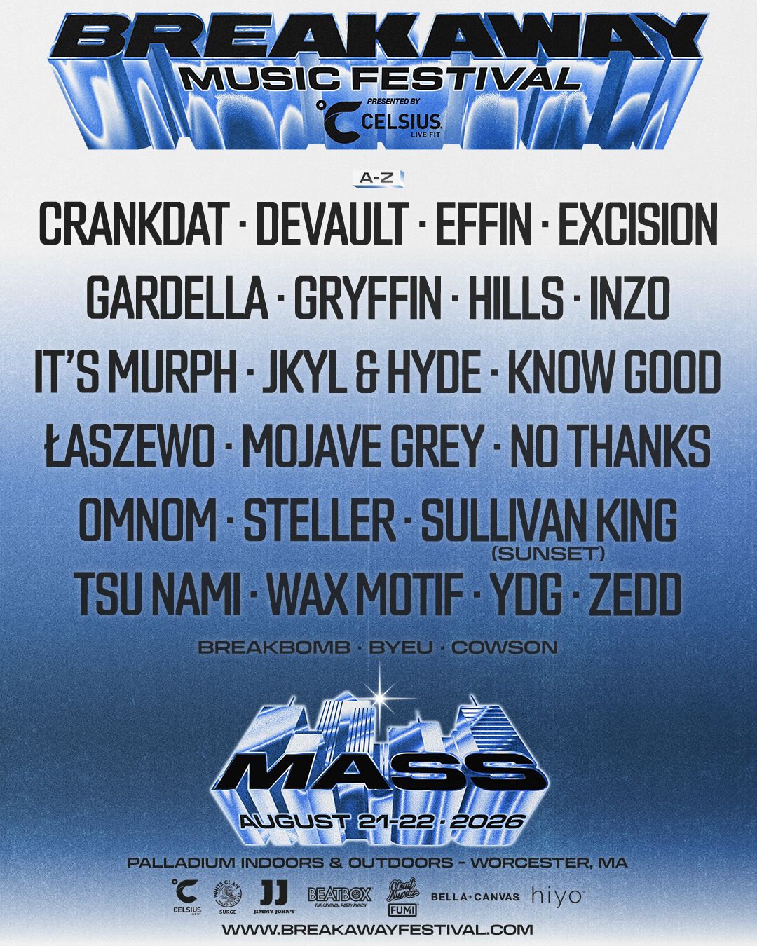 Breakaway Music Festival: Worcester, Massachusetts
