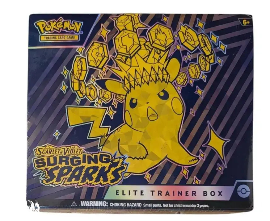pokemon surging sparks gold cards Pokémon English Scarlet & Violet Surging Sparks Elite Trainer Box
