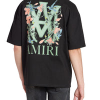 Amiri MA Floral Logo Oversized T-Shirt