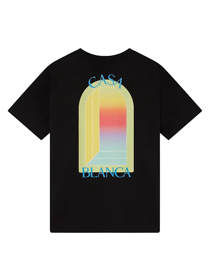 Casablanca  L'arche Classic Cotton T-Shirt