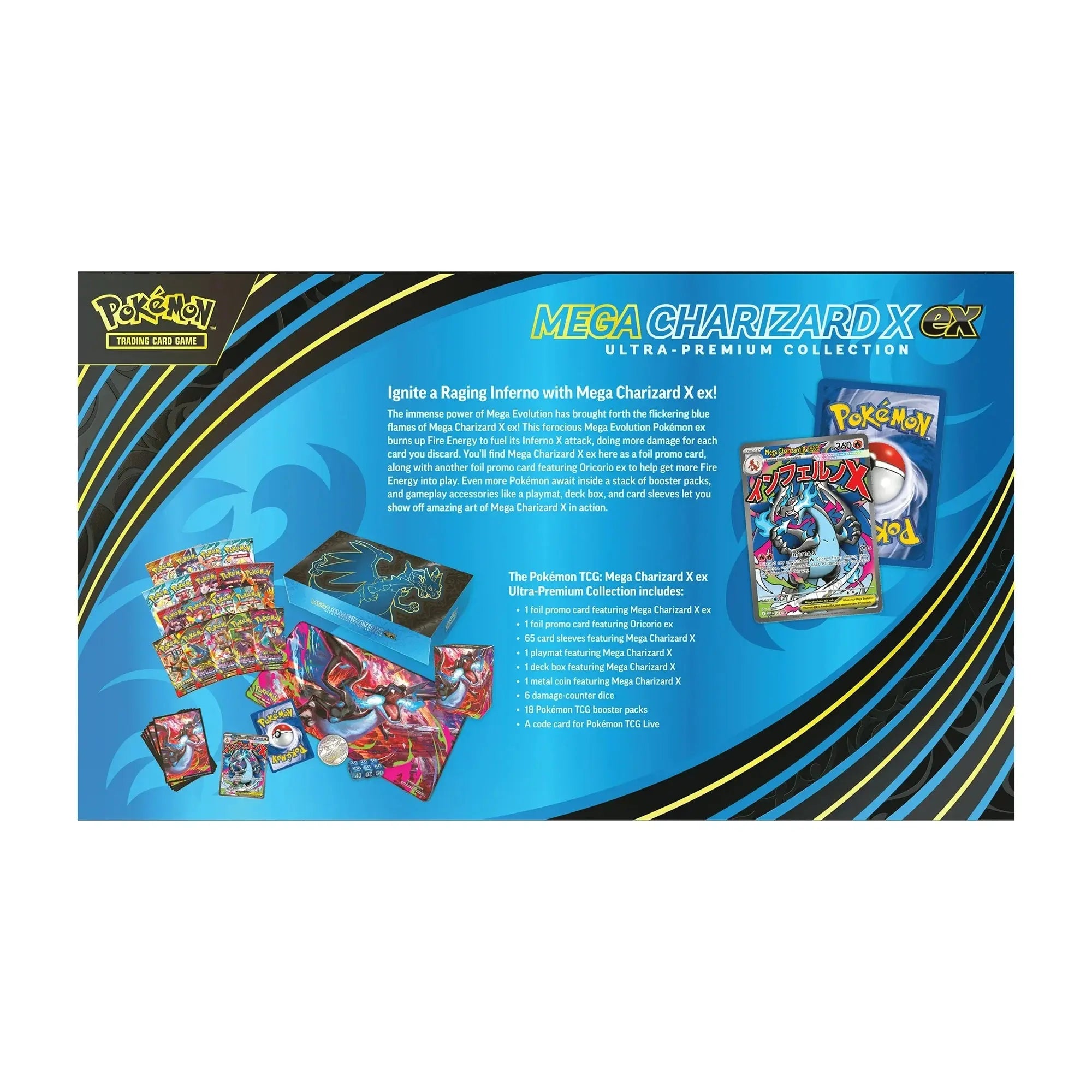 Pokemon TCG: Charizard X Ex Ultra Premium Collection