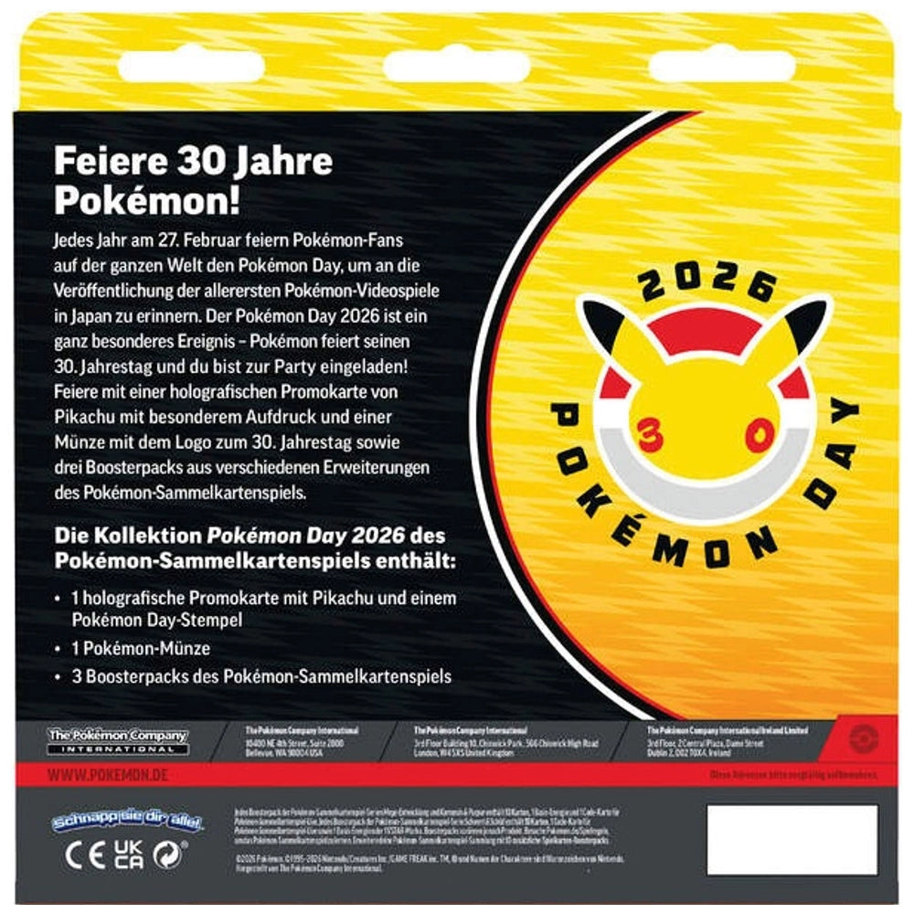 Pokemon TCG: Pokemon Day 2026 Collection Enforce Records