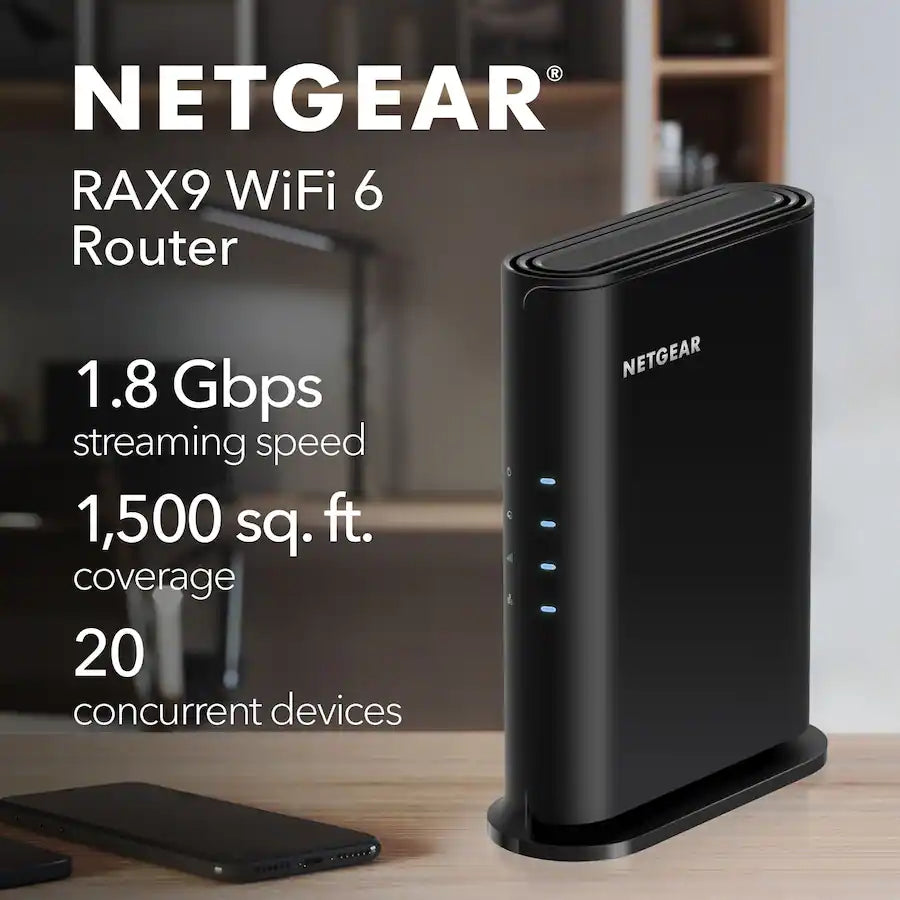 NETGEAR Nighthawk AX1800 Dual-Band Wi-Fi Router