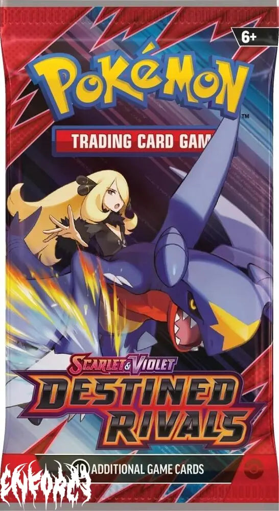 Pokemon Destined Rivals Booster Pack Enforce Records