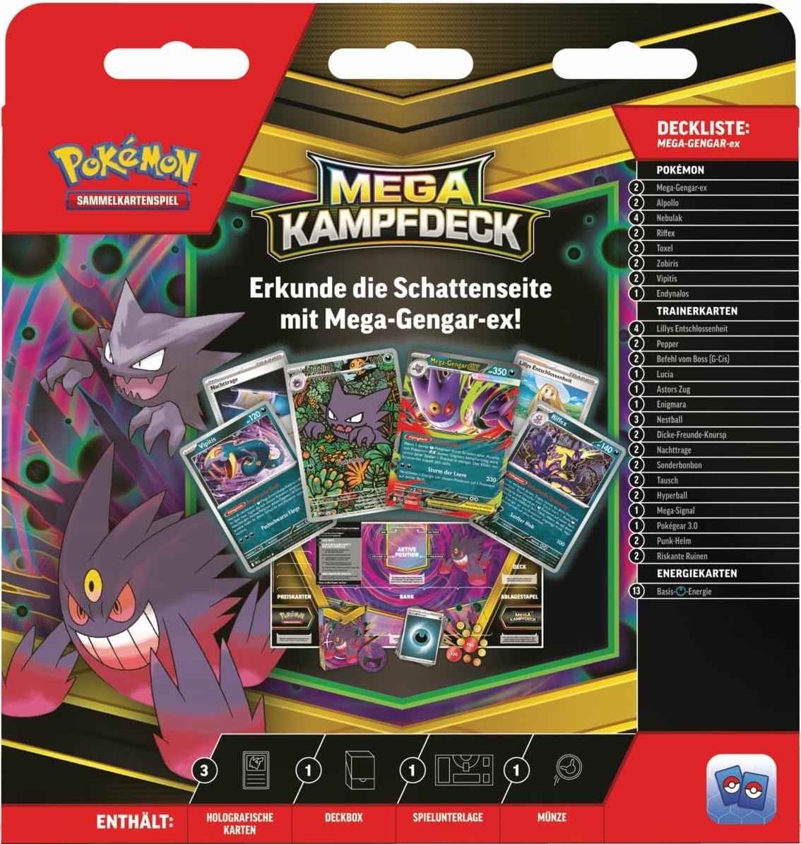 Pokémon TCG: Mega Battle Deck Mega Gengar EX