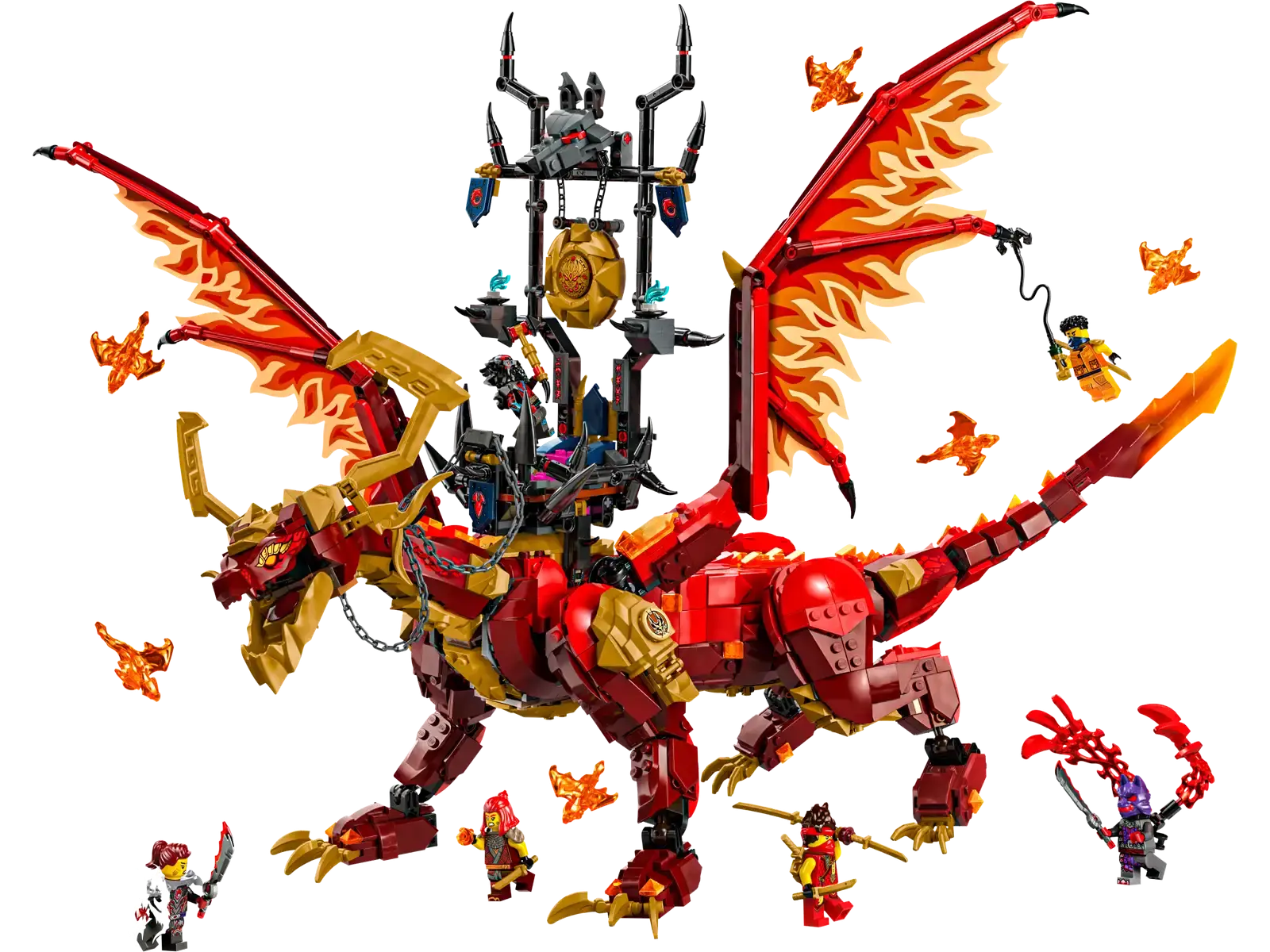 LEGO Source Dragon of Motion Set 71822 Enforce Records