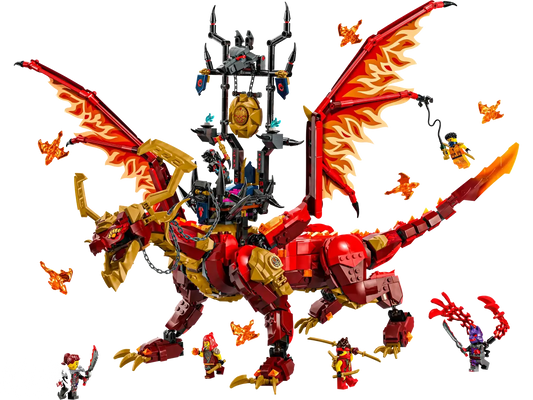 LEGO Source Dragon of Motion Set 71822 Enforce Records