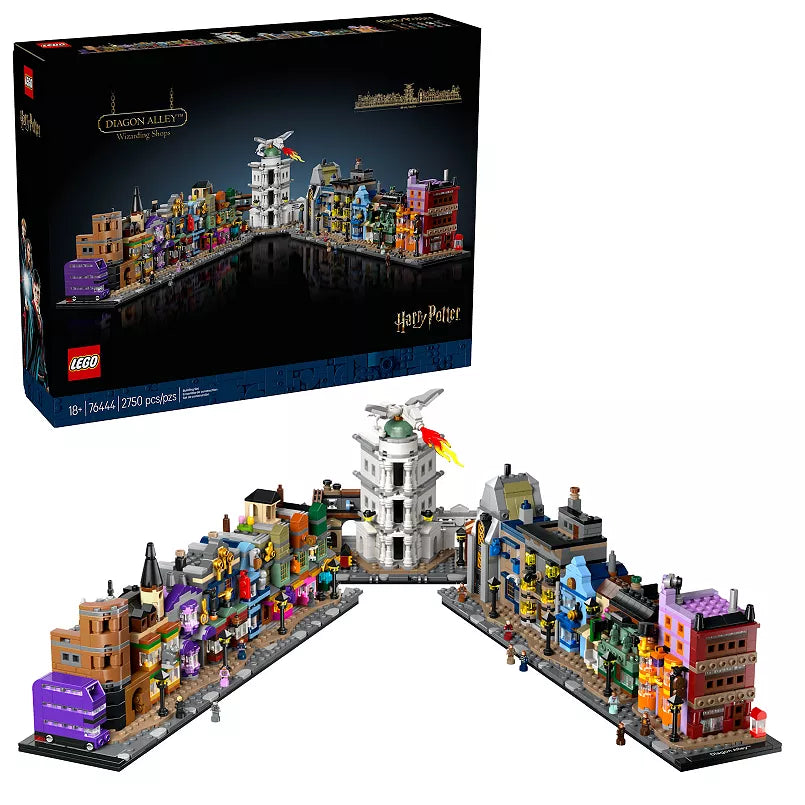 LEGO Harry Potter Diagon Alley Wizarding Shops Set 76444