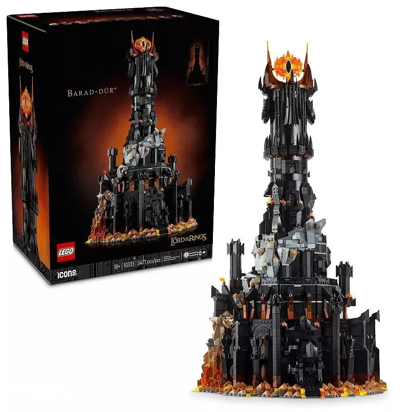 LEGO Icons The Lord of the Rings: Barad-dur 10333 Enforce Records