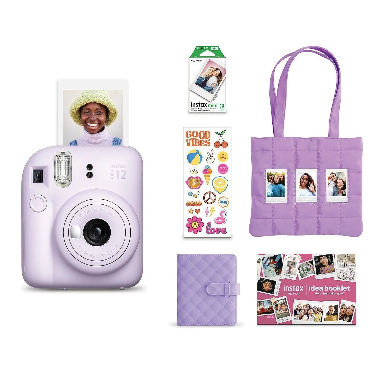 Fujifilm Instax Mini 12 Instant Print Camera Bundle Enforce Records