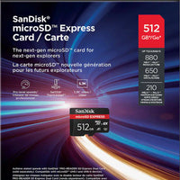SANDISK microSD Express Memory Card