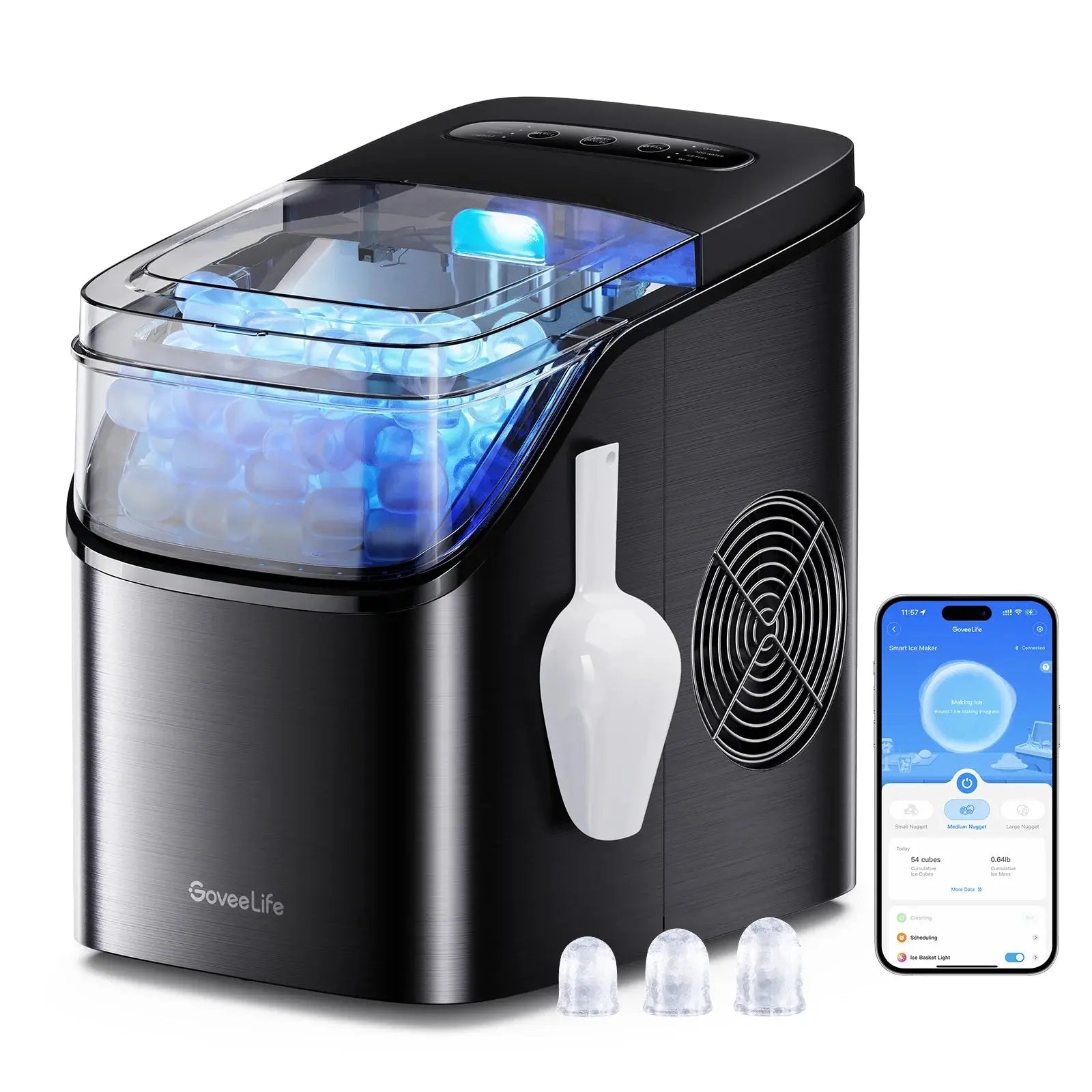 GoveeLife Smart Countertop Ice Maker 1s Enforce Records