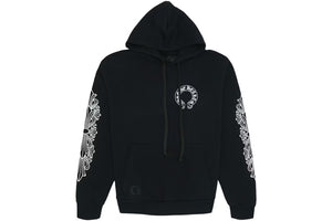 Chrome Hearts Horse Shoe Floral Hoodie