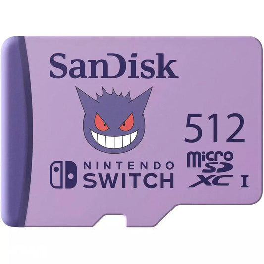 SanDisk Nintendo Switch 1: Pokemon MicroSD Card Enforce Records