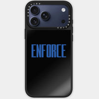 ENFORCE Casetify iPhone Black Mirror Cases Enforce Records