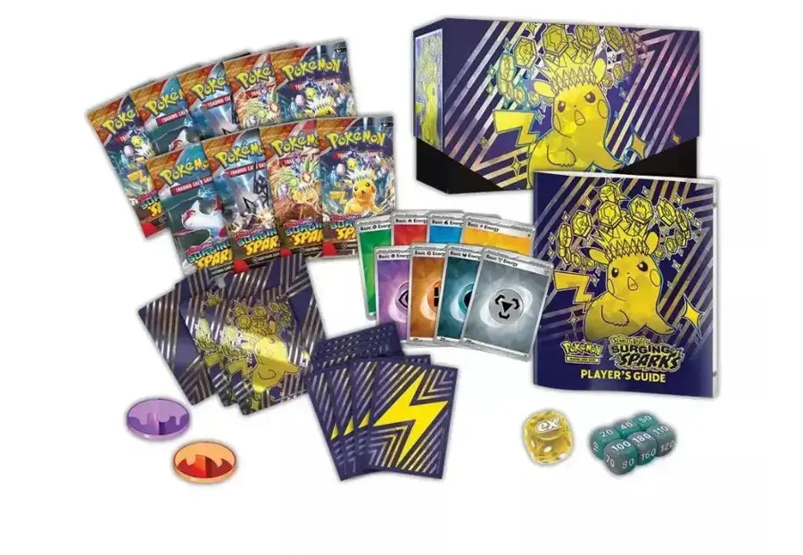 Pokémon English Scarlet & Violet Surging Sparks Elite Trainer Box Enforce Records