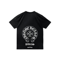 Chrome Hearts Paris Exclusive Horseshoe Short Sleeve Tee