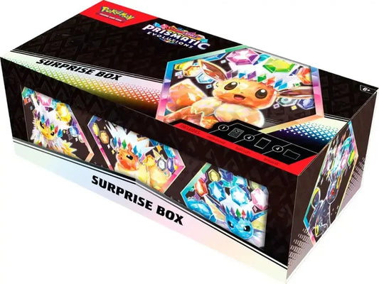 Prismatic TCG: Prismatic Evolutions Surprise Box Enforce Records