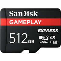 SanDisk 512GB GamePLAY microSD Express Card